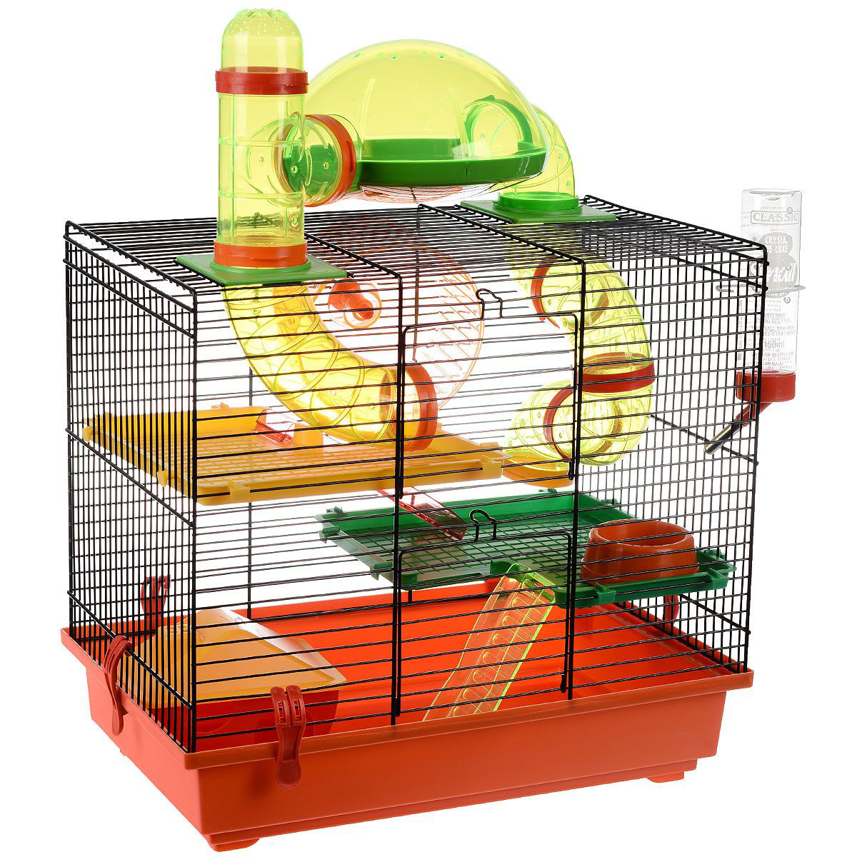 Клетка для грызунов I.P.T.S. "Rocky", с игровым комплексом