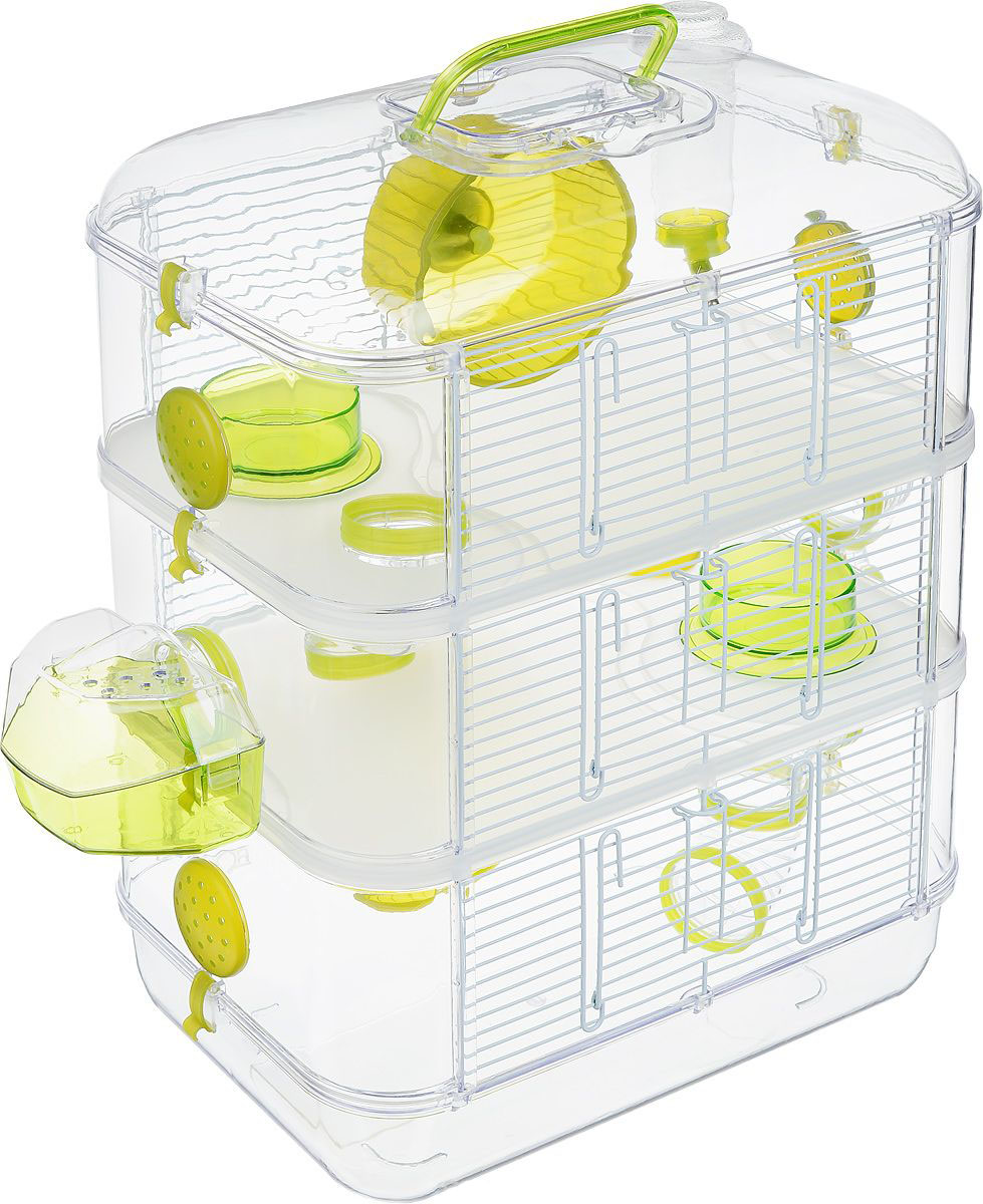 Клетка для грызунов Zolux "Rody Trio", 3-ярусная