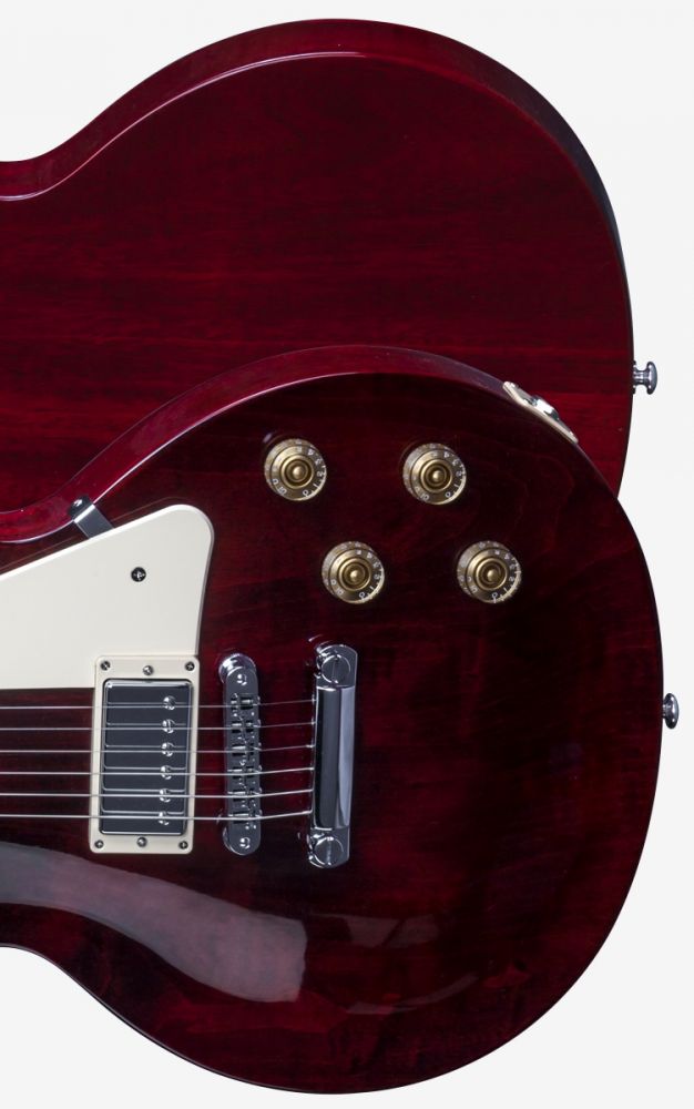 GIBSON LP Studio 2016 T Wine Red электрогитара, цвет - вишневый, фурнитура - хром 