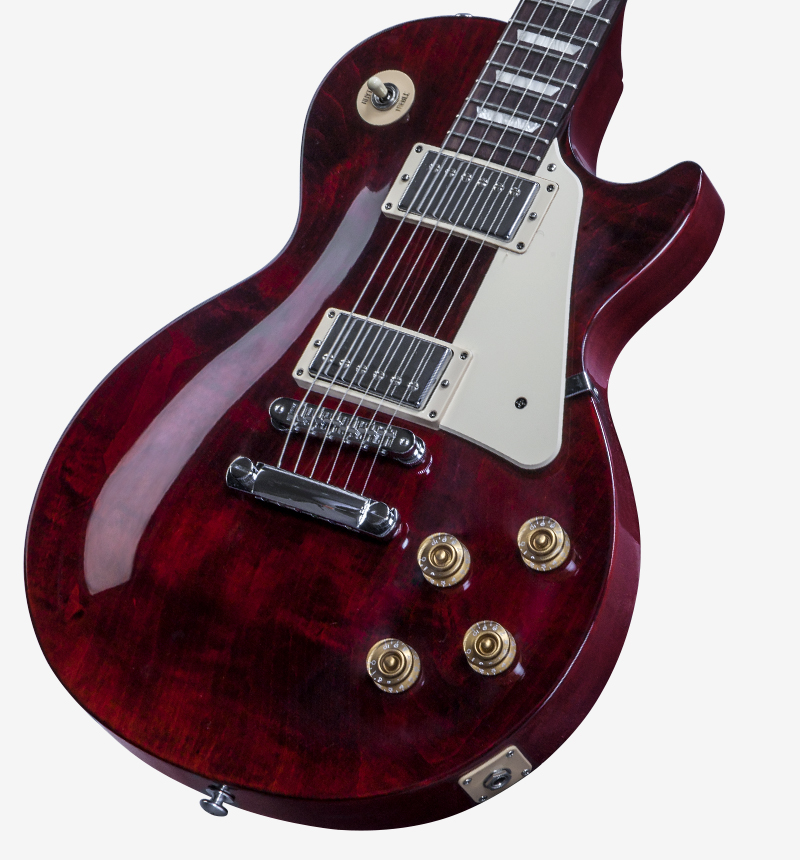 GIBSON LP Studio 2016 T Wine Red электрогитара, цвет - вишневый, фурнитура - хром 